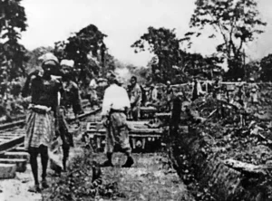 Buruh Paksa Landasan Kereta Api Maut Siam-Burma 1942-1945