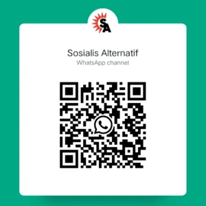 Kod QR saluran (channel) WhatsApp Sosialis Alternatif