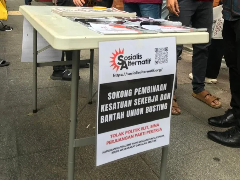 Kenyataan Hari Buruh 2025 oleh Sosialis Alternatif: Kelas pekerja harus bangkit bina perjuangan dalam era cabaran baru!