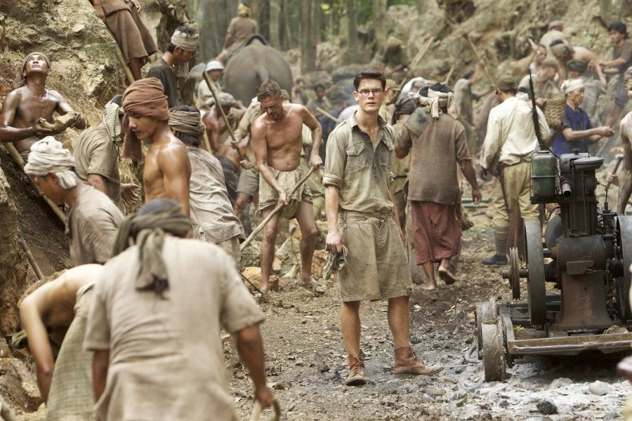 Adegan dari filem ‘The Railway Man’ yang memaparkan kisah buruh paksa di Siam-Burma semasa penjajahan Jepun.
