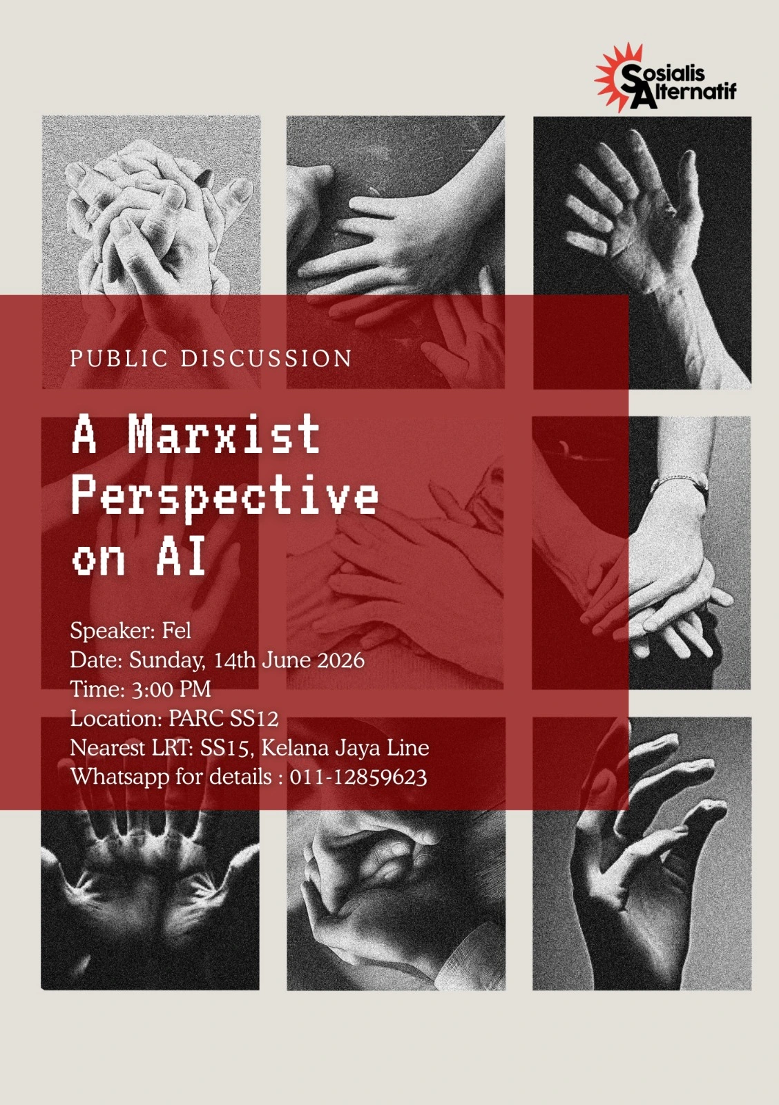 2026 06 14 perbincangan perspektif marxis terhadap ai acara sosialis alternatif Perbincangan: Perspektif Marxis Tentang AI Sosialis Alternatif